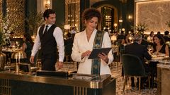 Scene 45 Sepsut reviews the restored connection while the waiter returns to the calm dining room thumbnail
